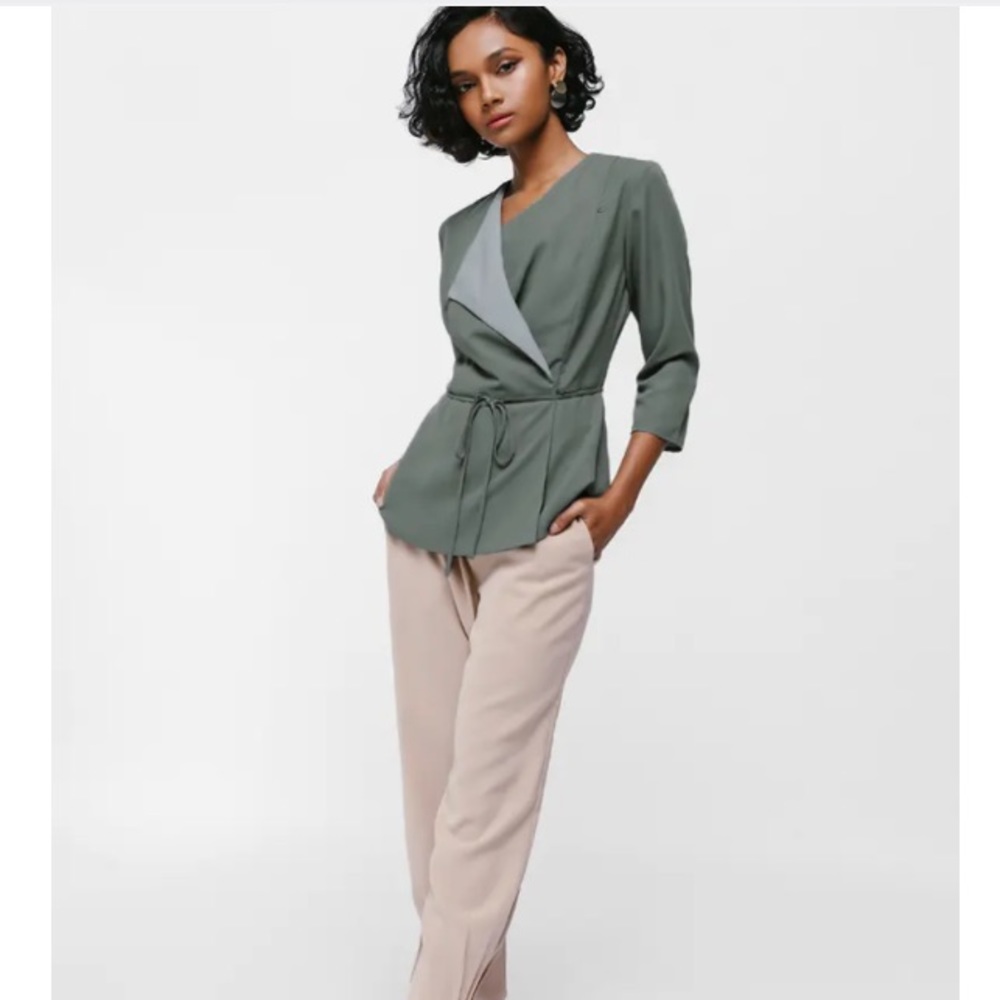 Love, Bonito Shawyn Contrast Foldover Top